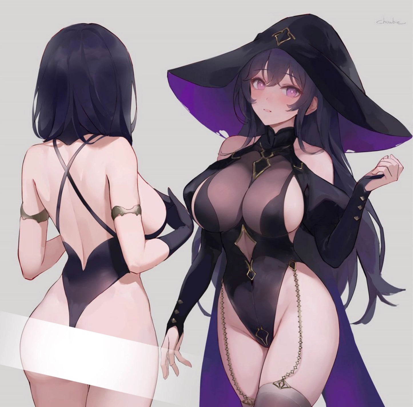 紫の魔女フルセット【歪萌舍】