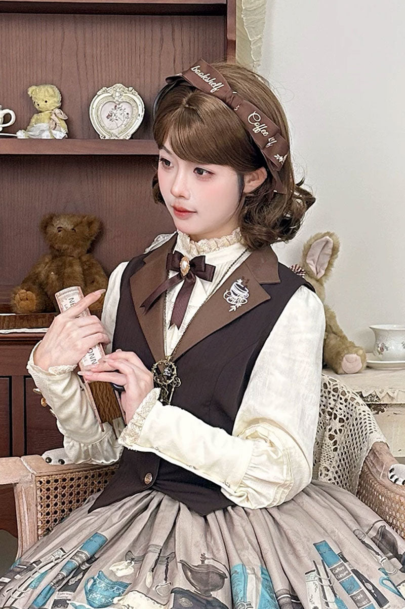 【受注予約~7/23】Coffee Bookshelf アクセサリー【DreamWhale】