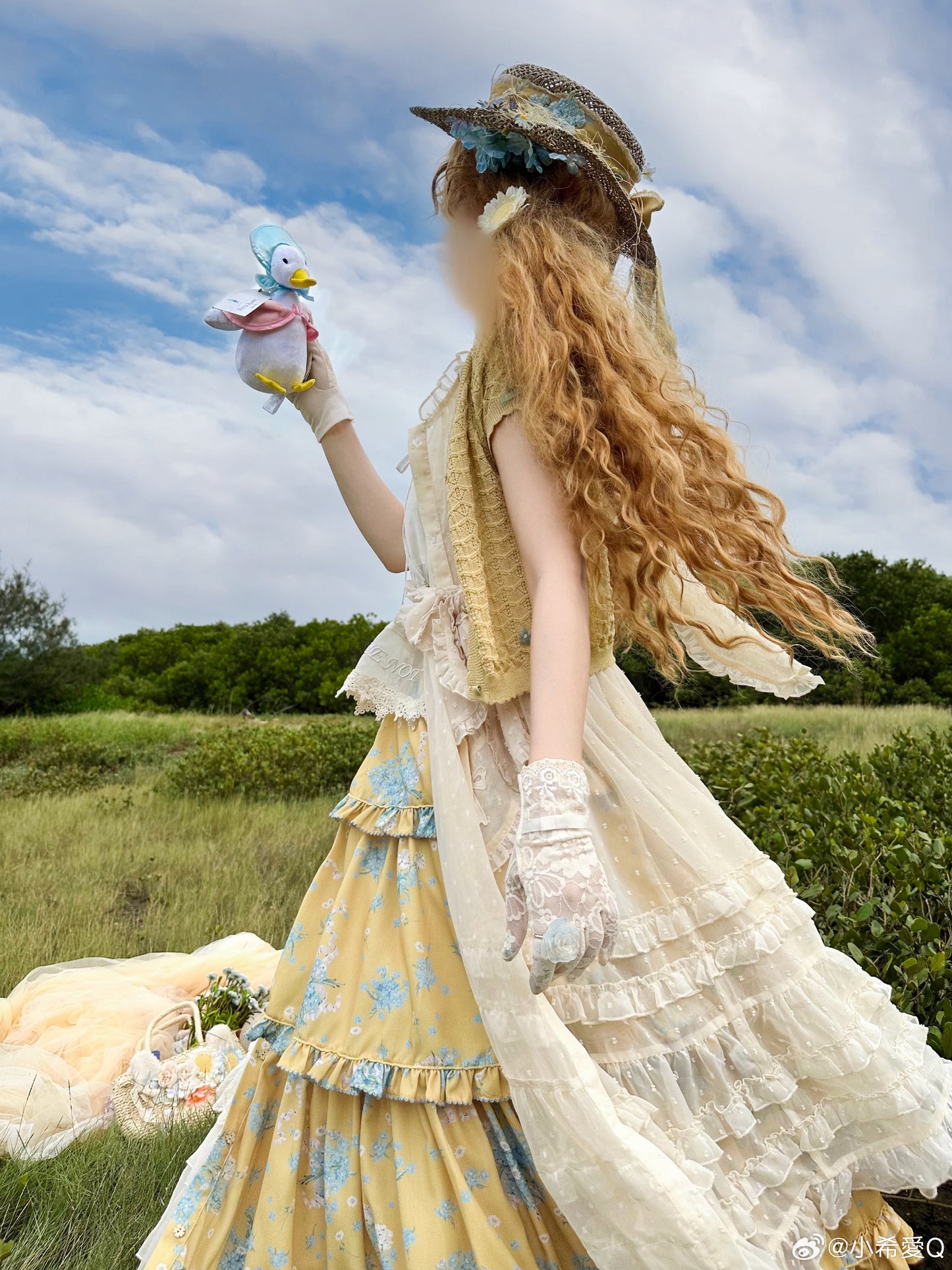 Tower of Flower ロングジレ【LUCKY BABY】