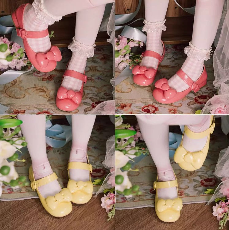 RETRO FLOWER ストラップシューズ(ローヒール)【MODO】