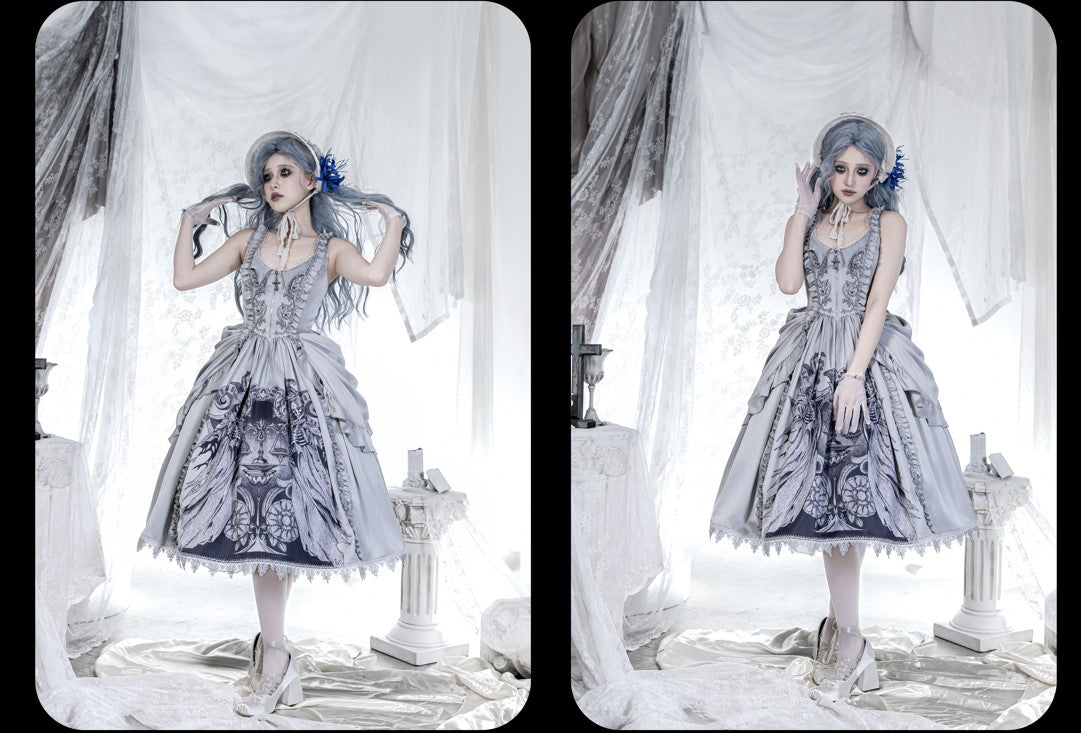 【受注予約~5/22】The Game Of Death ジャンパースカート【物語者】