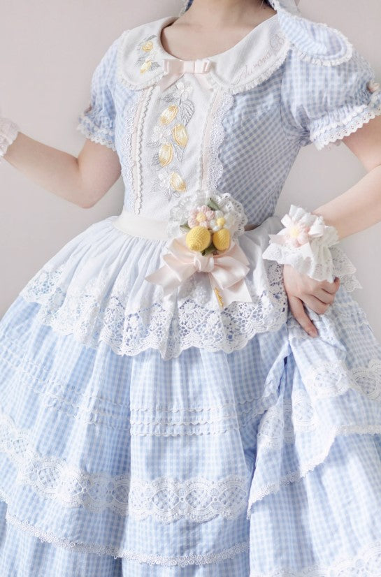 【受注予約~7/23】Lemon Bunny ワンピース【Aurora Borealis】