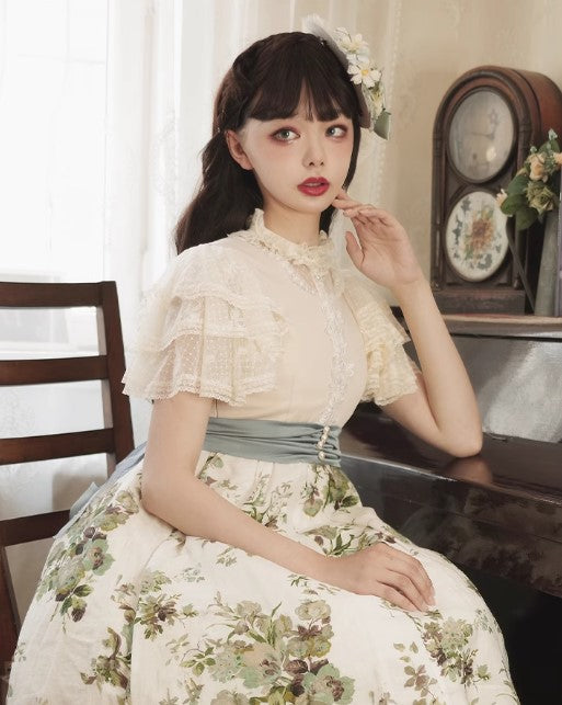 Sunset over the River ドットチュールトップス【With Puji】