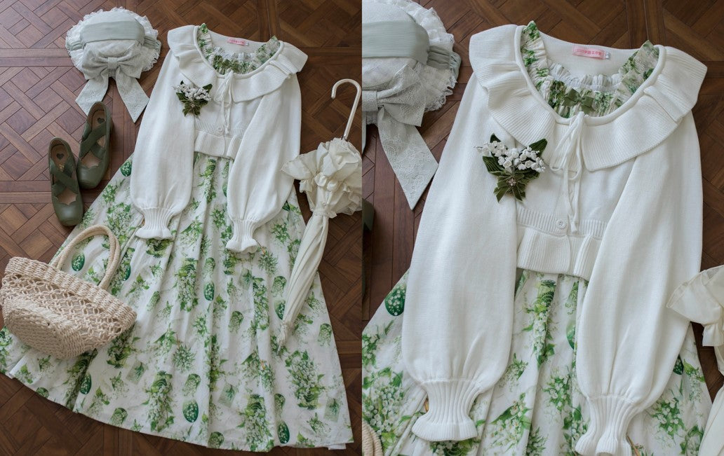 琉白 ボレロカーディガン【MIST】