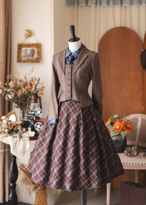 Forest Beat サスペンダースカート【Forest Wardrobe】