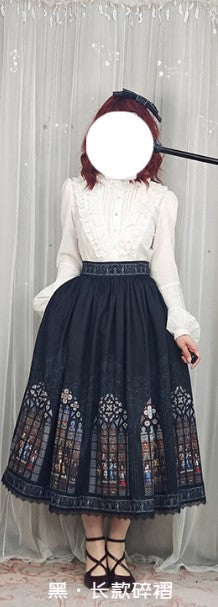 【受注予約~12/18】Immortals スカート(ギャザー)【AcyutHorizon】