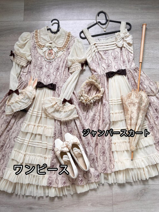 【受注予約~2/12】Spring speech ワンピース・ジャンパースカート【Hime】