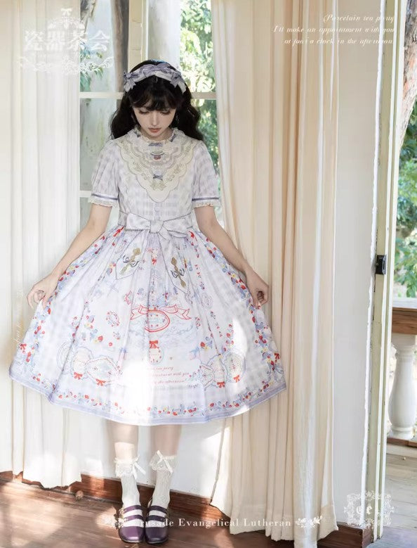 【受注予約~3/5】PorcelainTeaparty ワンピース【CEL】