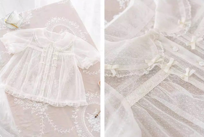 【受注予約~3/5】PorcelainTeaparty ブラウス【CEL】