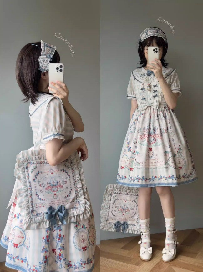 【受注予約~3/5】PorcelainTeaparty エプロン・アクセサリー【CEL】