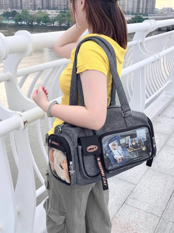 大容量ボストン痛バッグ【Morning Glory】