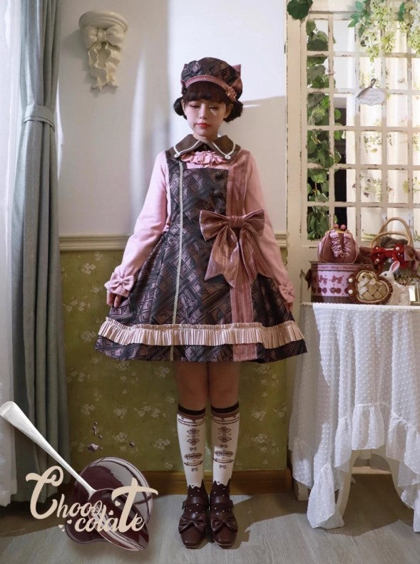 【受注予約~3/12】Chooocolate サロペット【PINK UP】