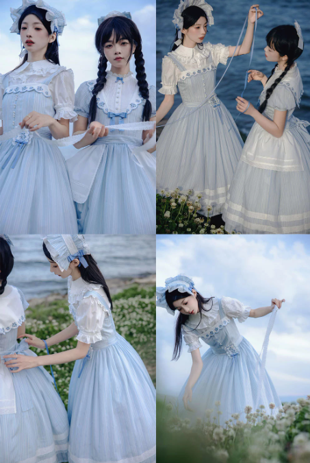 【受注予約~8/6】Striped Nemophila アクセサリー【Whital Alley】