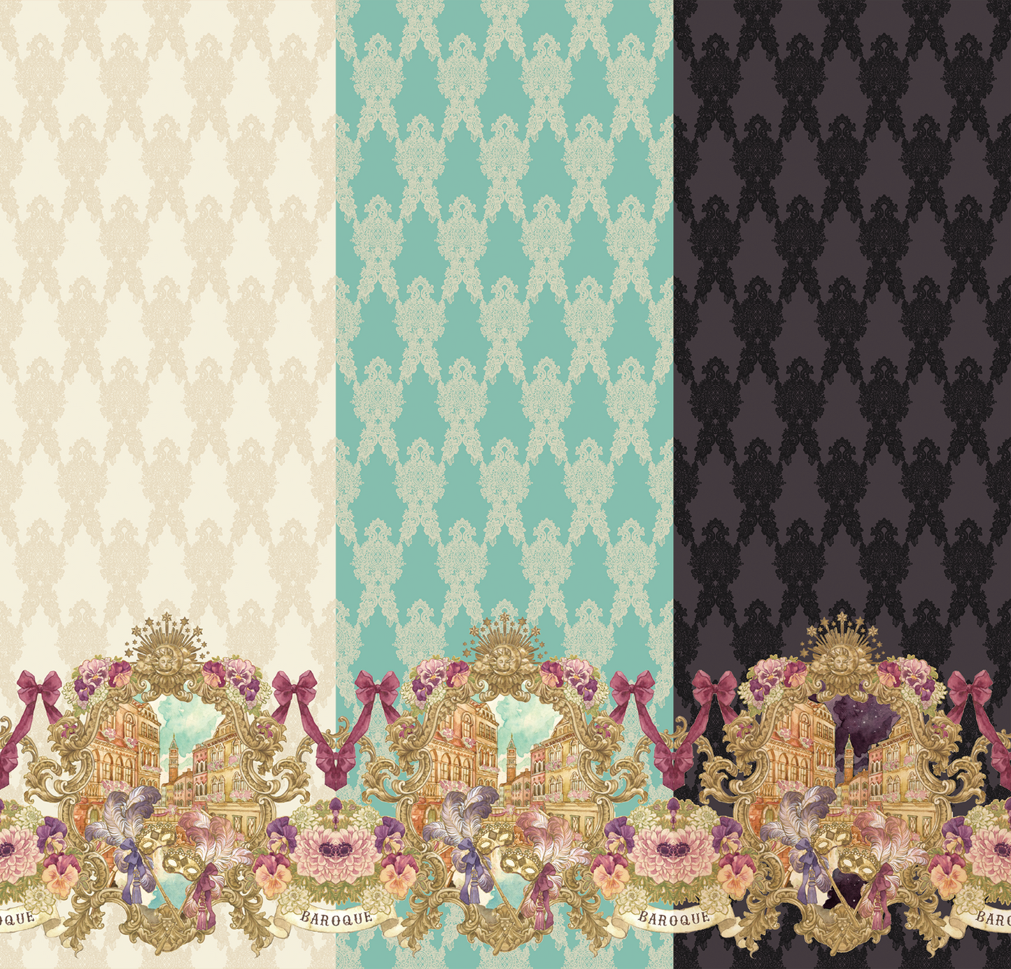 【受注予約~3/22】Venezia Dress【Baroque x Sakizo】