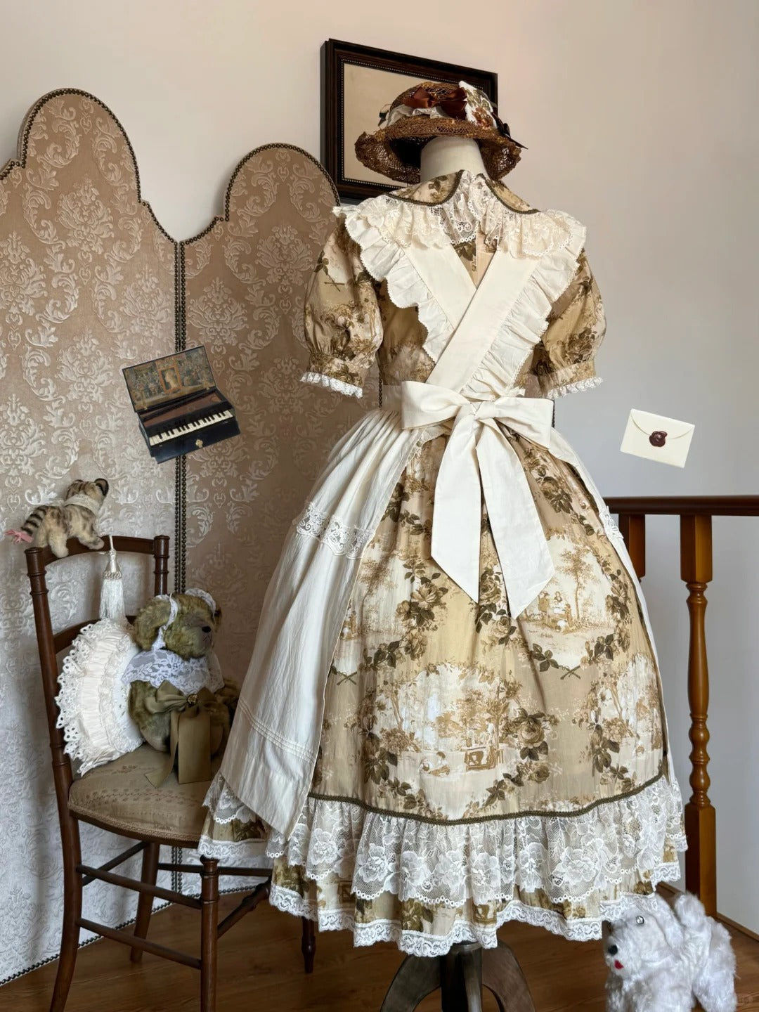 【受注予約~7/31】ロココフラワー アクセサリー【NiUNiUQ】