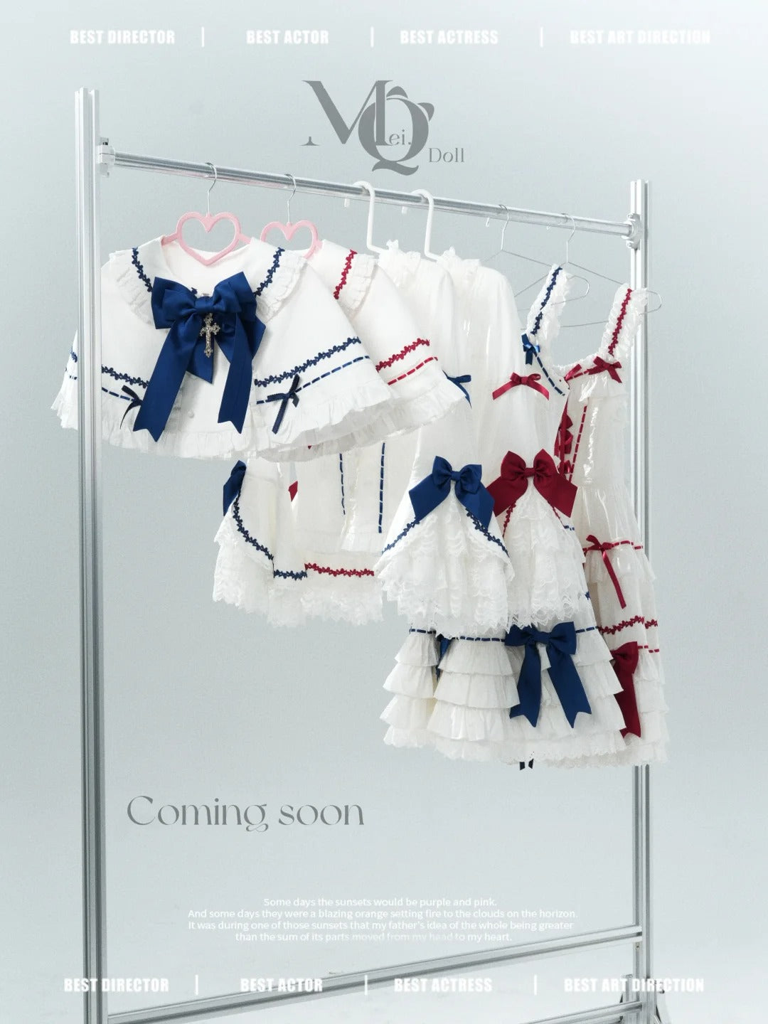 Labirinthe Doll 2.0 ジャンパースカート・ケープ・ブラウス3点セット【MQ】