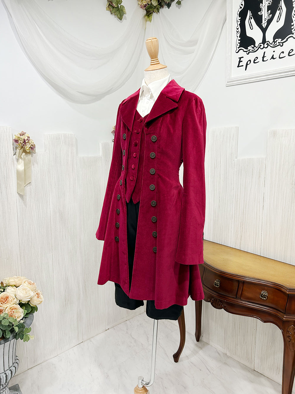 【9/25 19:00〜販売開始】ローランド ジャケット(別珍Ver.)【Atelier BOZ×Epetice】