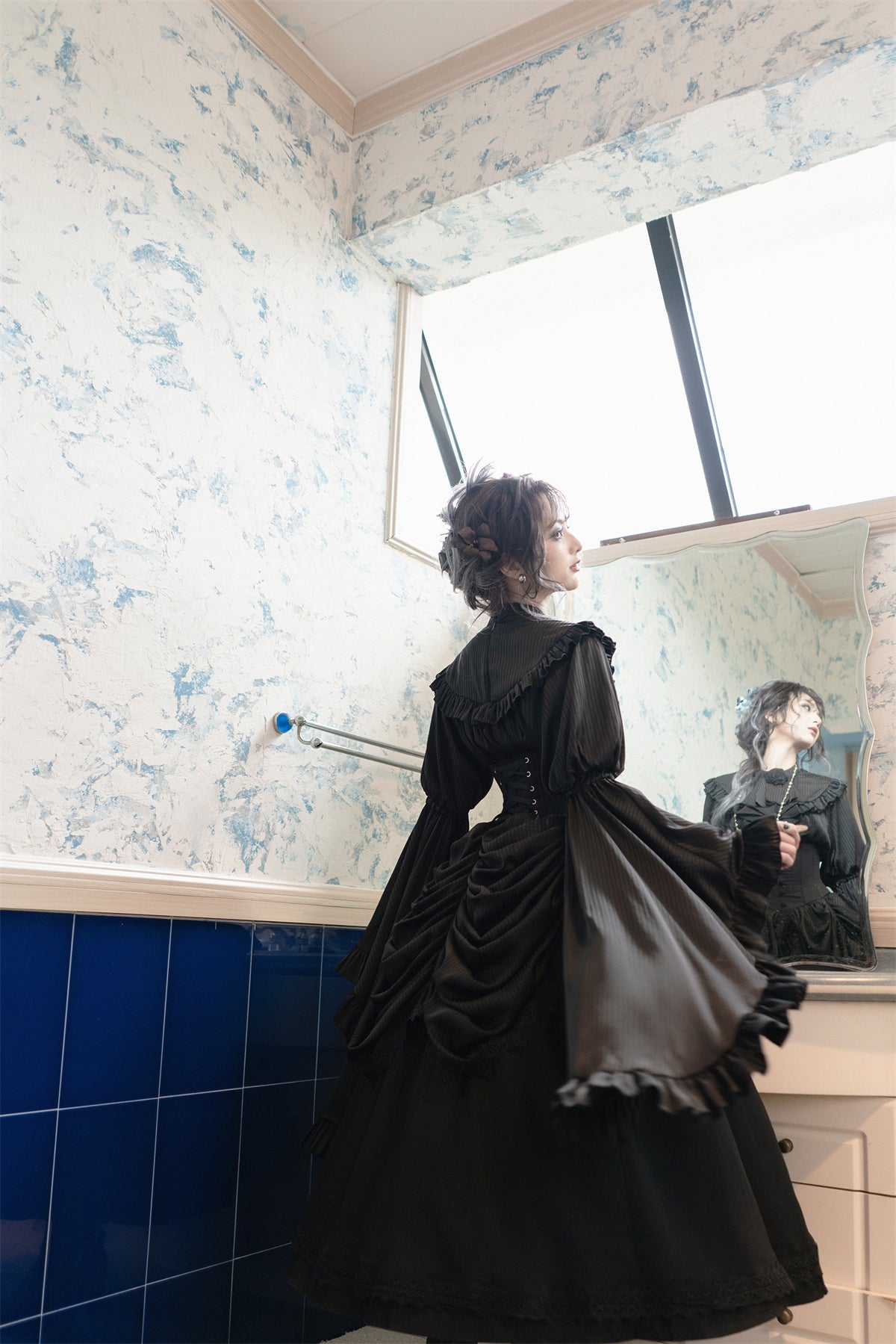 【受注予約~12/25】Sleepwalking スカート【布偶心事本】