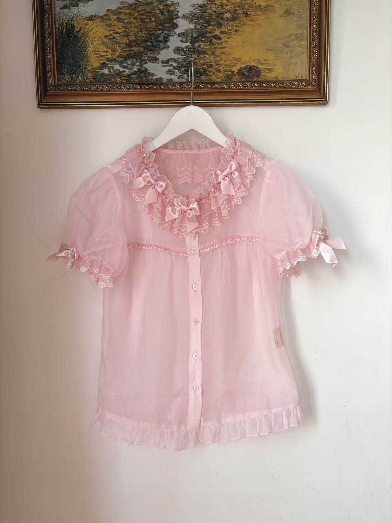 【受注予約~2/25】Romantic Castle ジャンパースカート・ブラウス【WhiteBird】