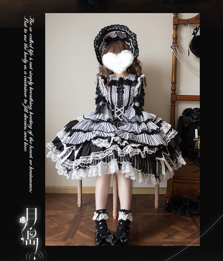 【受注予約~5/26】Hybrid Moonlight Doll ジャンパースカート【Lost Aqua】