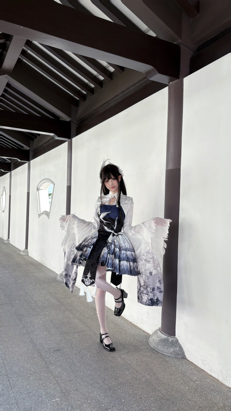 孔雀藍 セットアップ【未知星辰的来信】