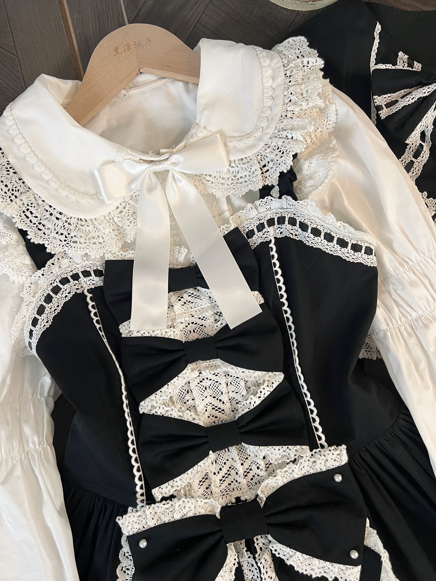 【受注予約~4/9】ミルフィーユパフェ ジャンパースカート【天线猫】