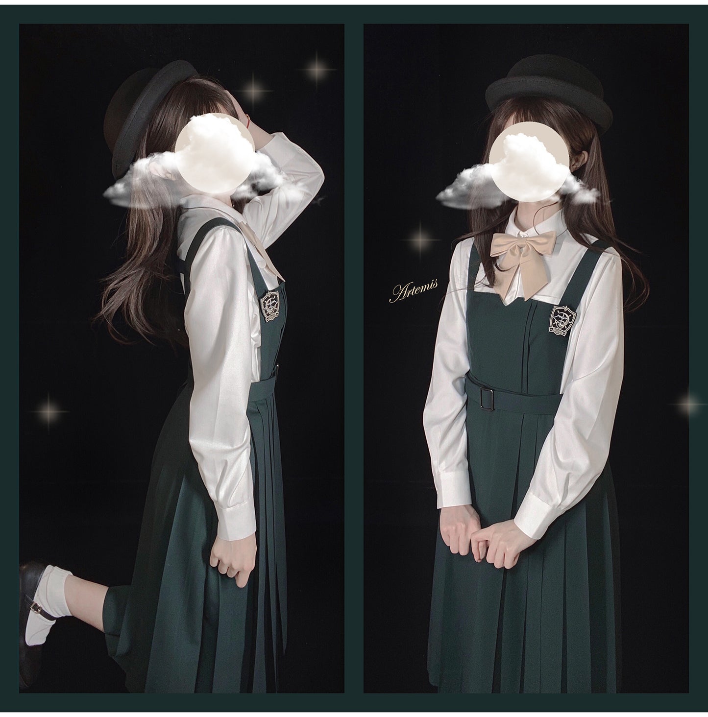 Artemis ジャンパースカート【胡桃木JK】