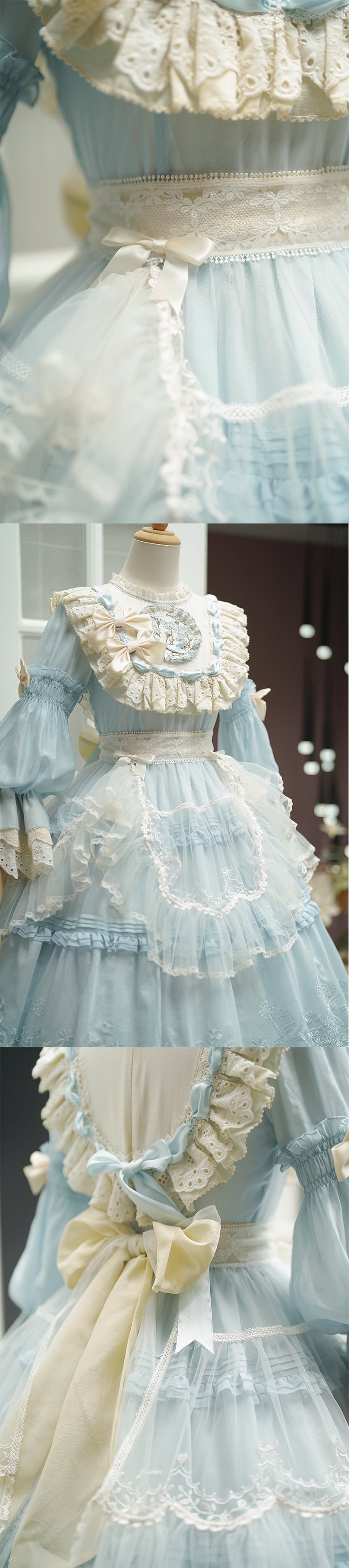 【受注予約~3/5】四季花 ワンピース(テンセルVer.)【羊羊羊蘭蘭蘭】