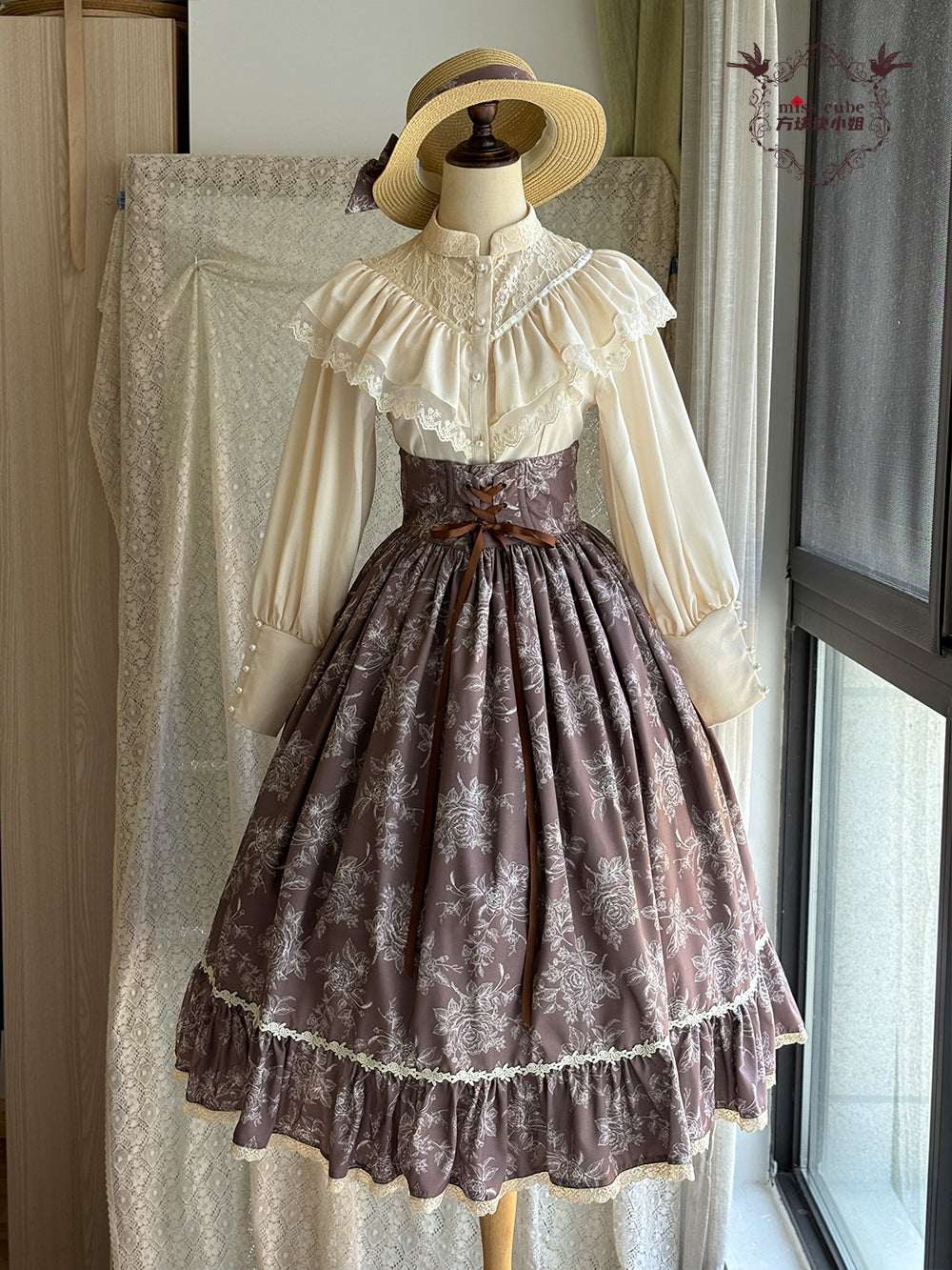 Sketch Wild Rose スカート【Miss Cube】 – Epetice