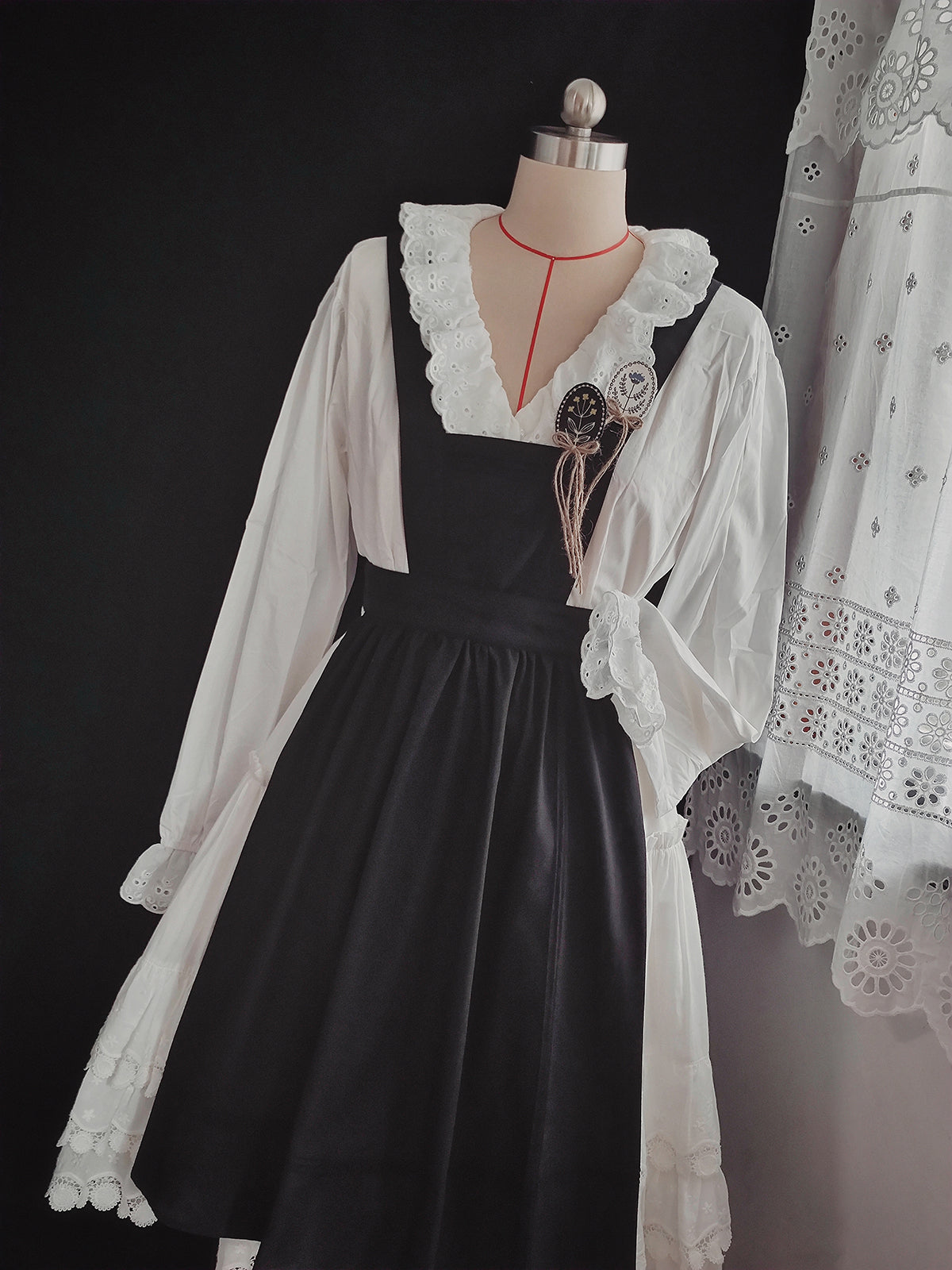 追憶の庭園 エプロン【mukumuro】