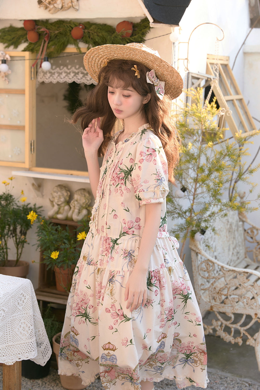 【受注予約~3/19】秘境花園 ワンピース【Maple Sugar】