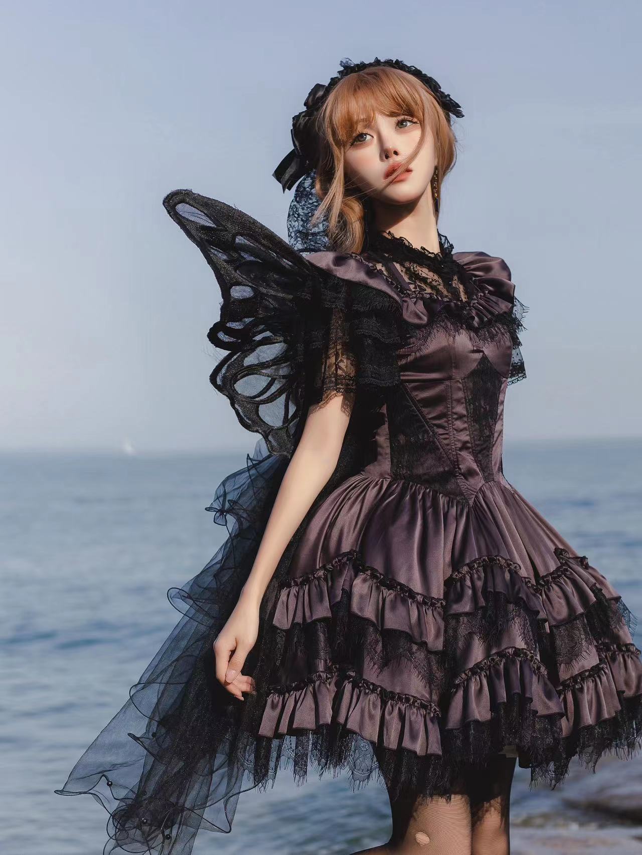 蝶々の羽根 ショルダーアクセサリー【鹿系少女手作小铺】