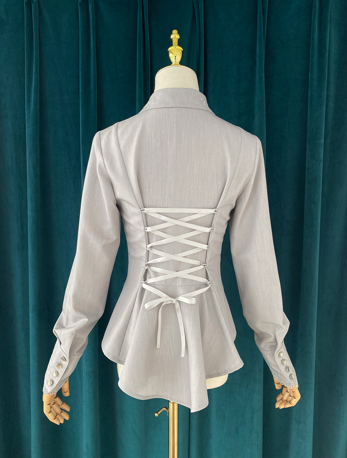 【受注予約~12/25】Double Rose ブラウス(長袖)【Little Dipper】