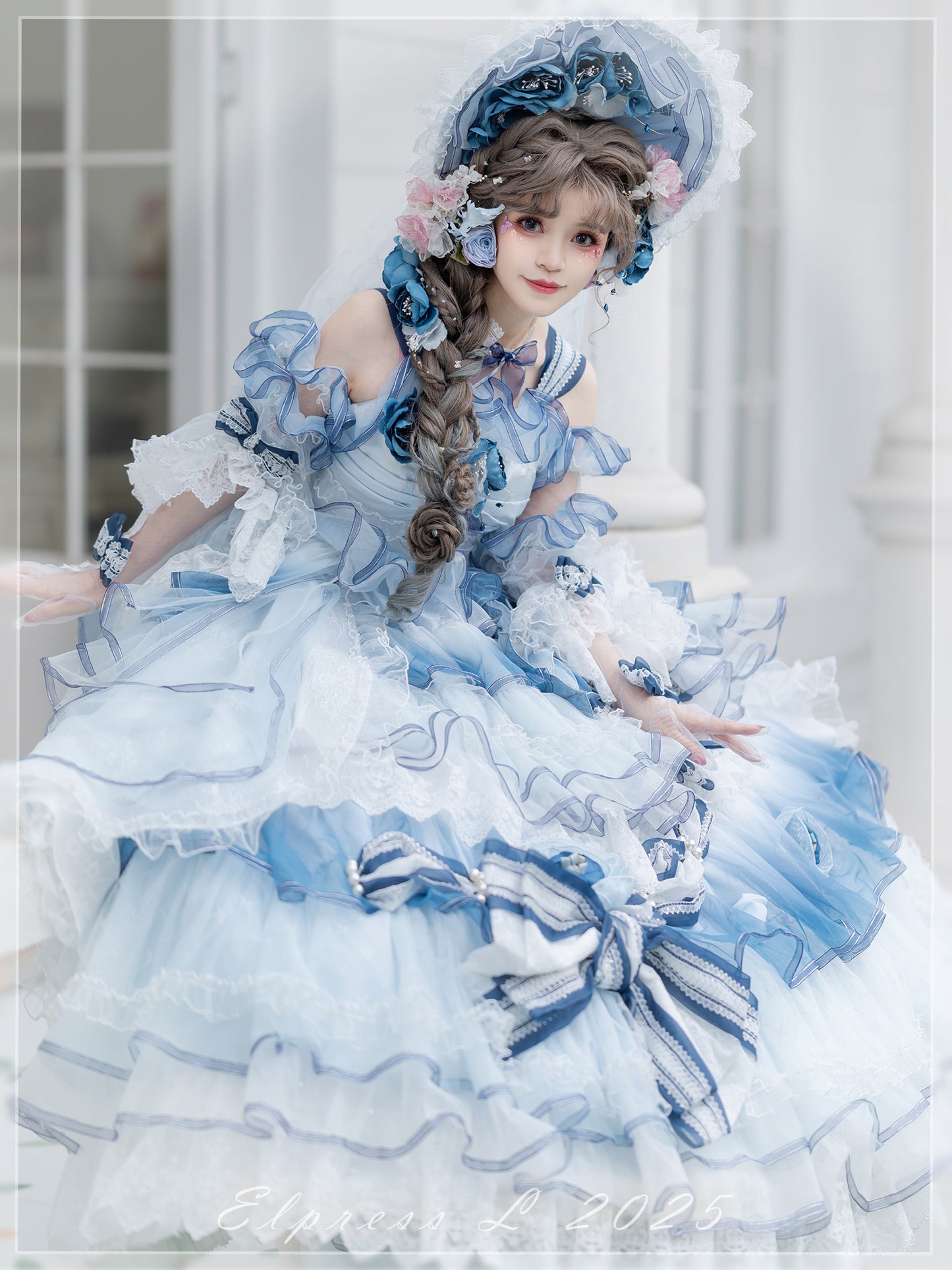 【受注予約~2/26】Fragrance Garden インナースカート【Elpress】