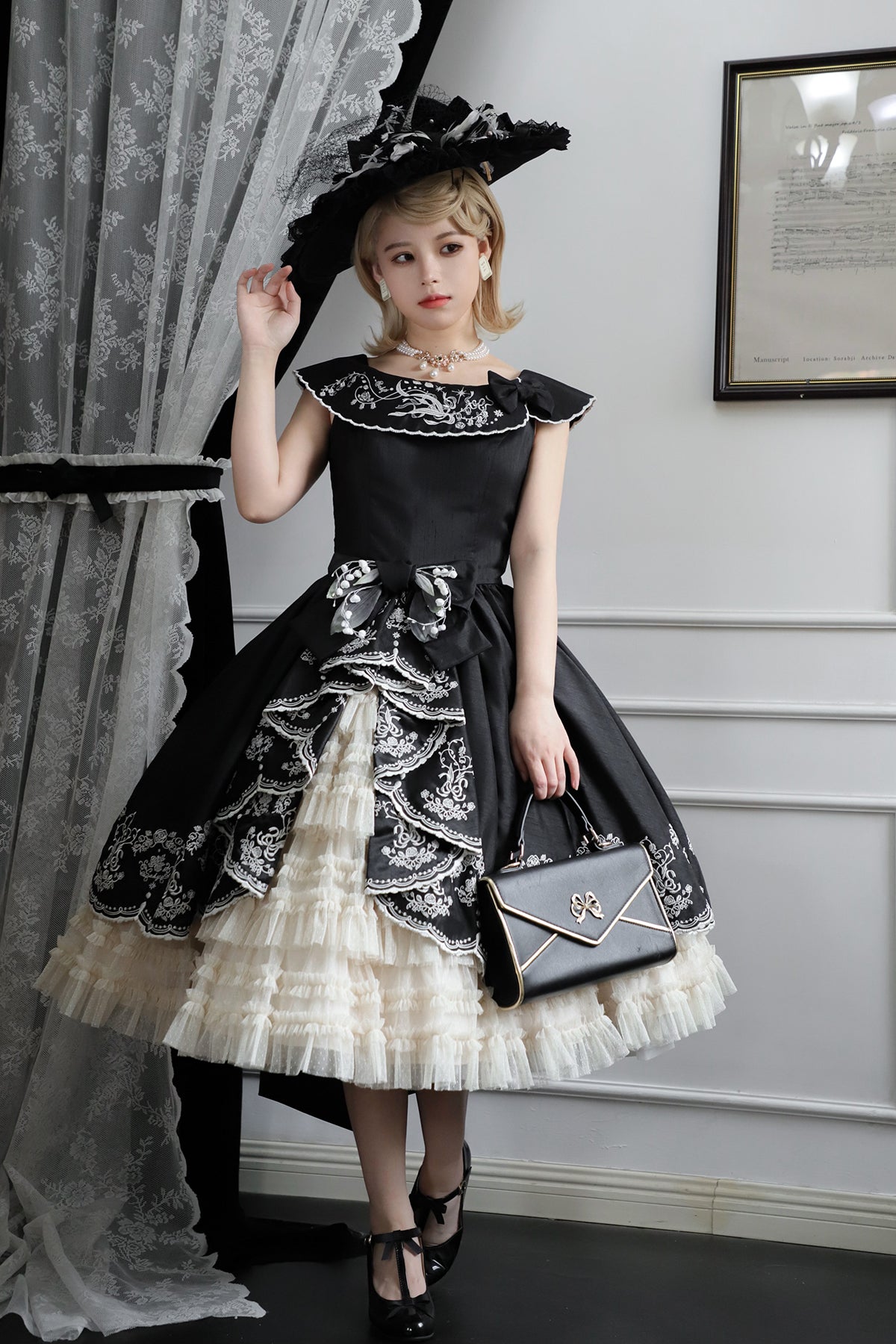 【受注予約~5/15】Classic Lily ワンピースセット【時之砂】