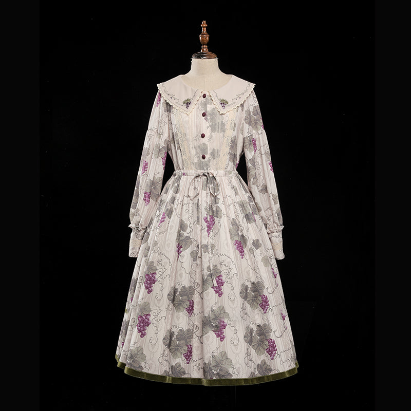 【受注予約~8/7】ロワールのブドウ園3.0 ワンピース(タイプ2)【仲夏物語】