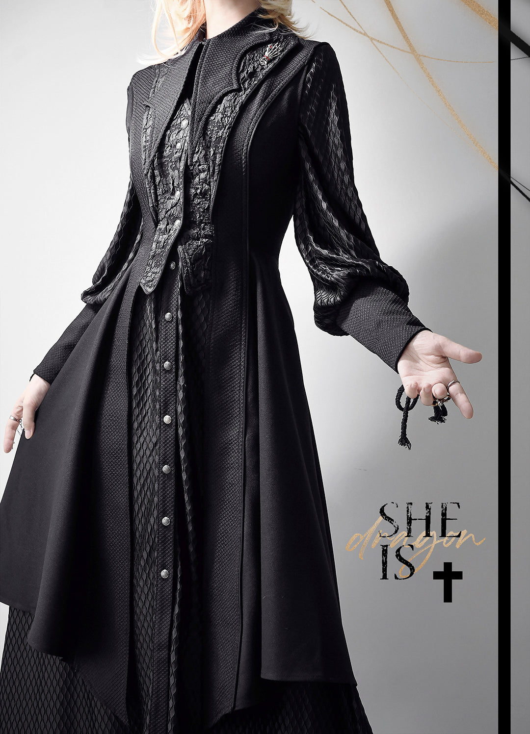 【受注予約~10/16】Twin Dragon ジレ【麋鹿】