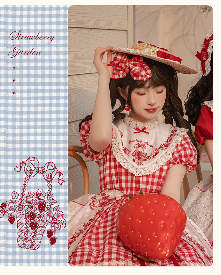 【受注予約~4/25】Strawberry Garden アクセサリー【花与珍珠匣】