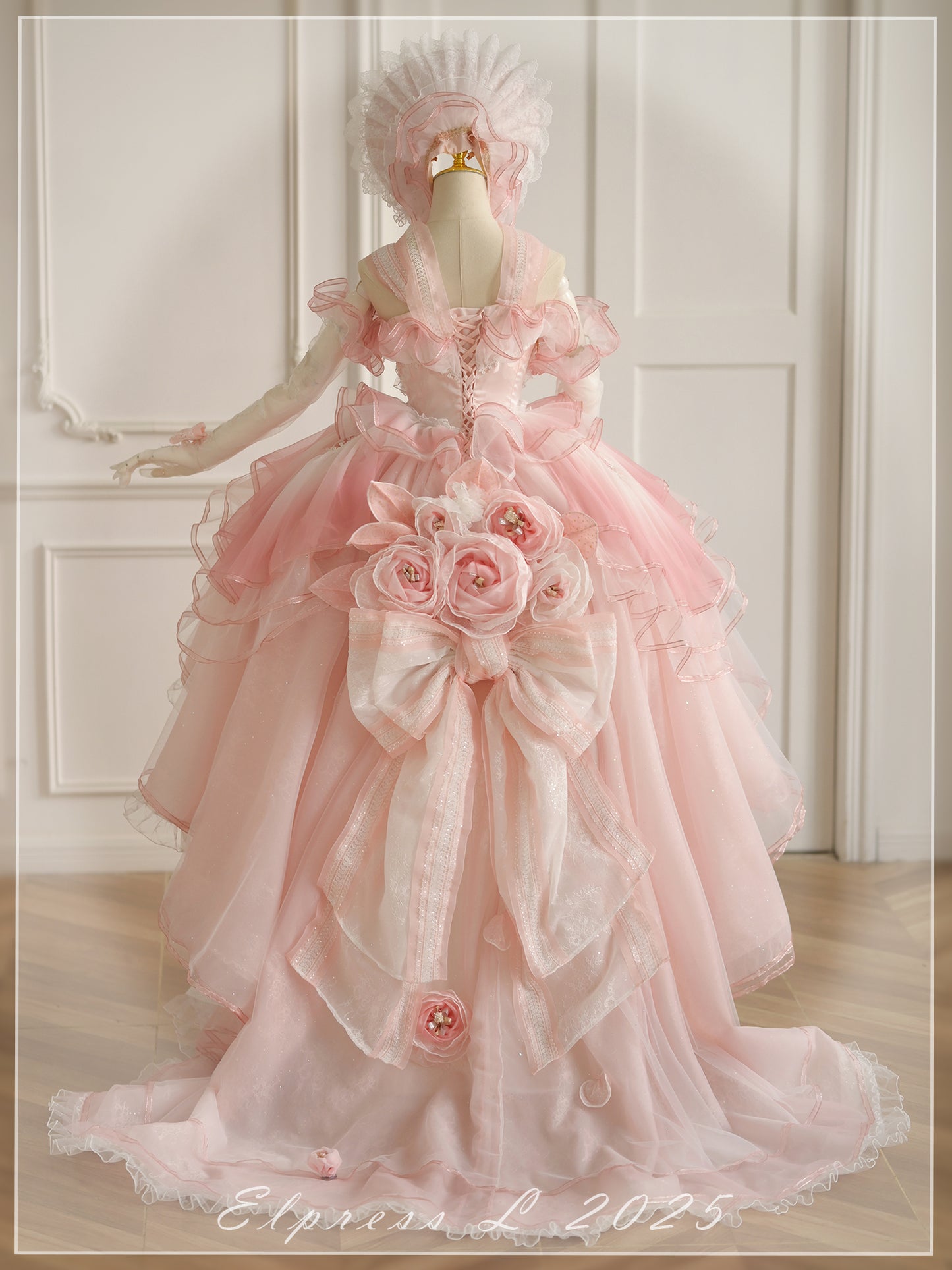 【受注予約~2/26】Fragrance Garden ジャンパースカート【Elpress】