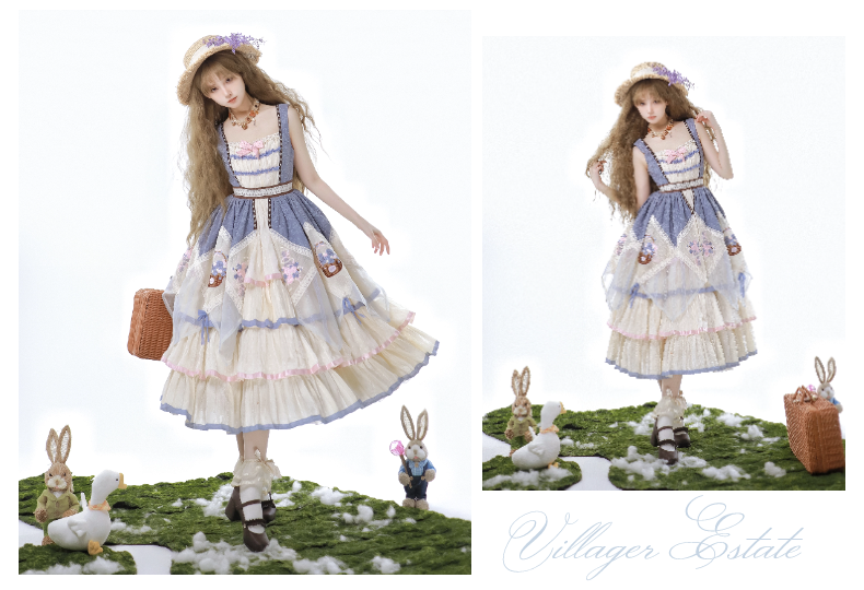 【受注予約~5/28】Villagra Manor ワンピース・ジャンパースカート【双笙梦屿】
