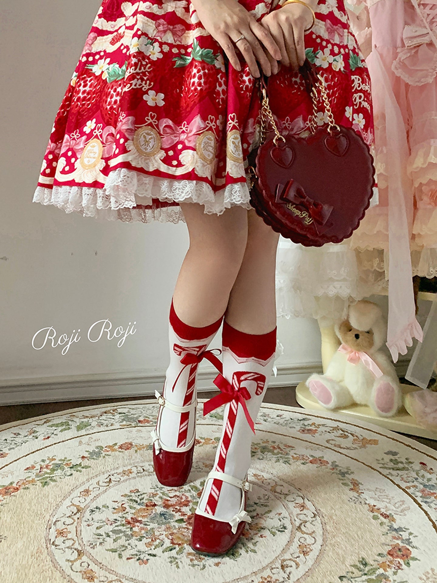 キャンディスティック ソックス【Roji Roji】