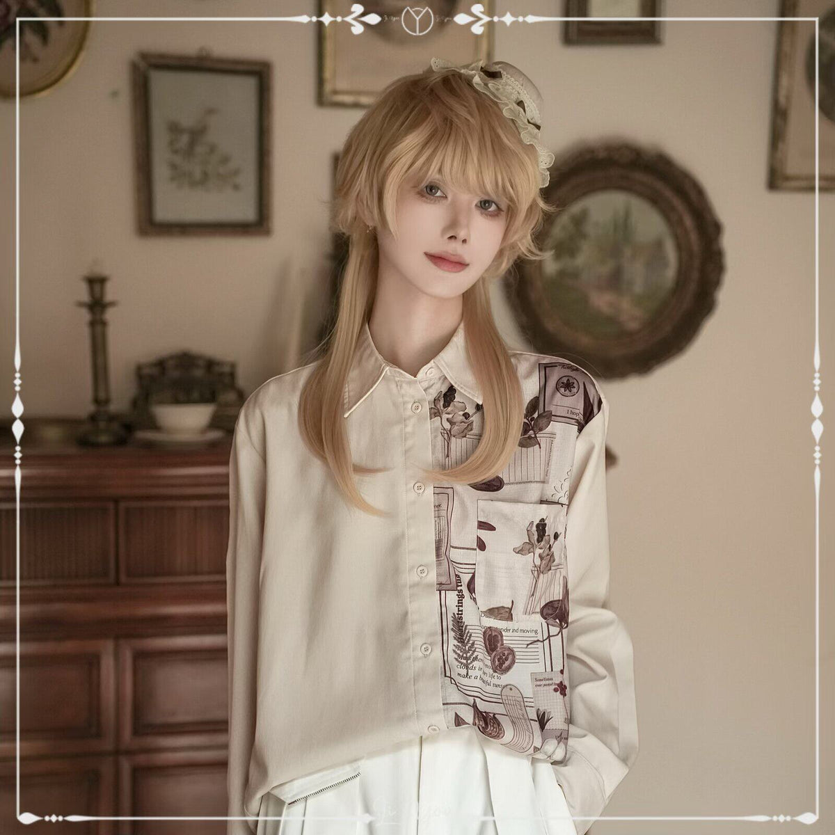 【受注予約~11/15】Seed Catalogue ワンピース・ジャンパースカート・ブラウス・フルセット【LiYou】