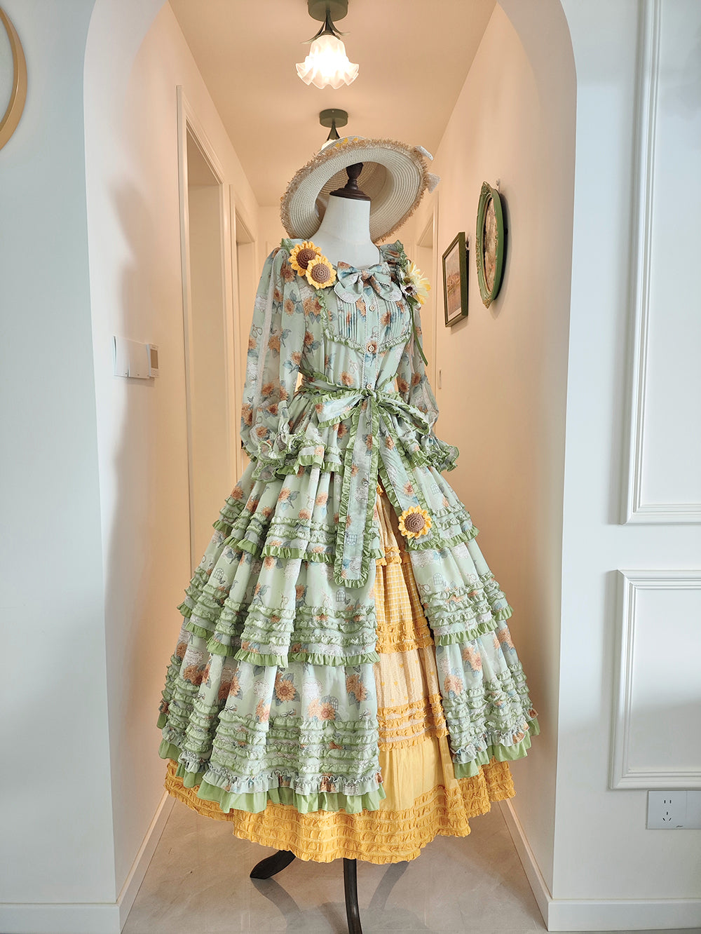 Sunflower Garden ワンピース(タイプ1)【Miss Point】