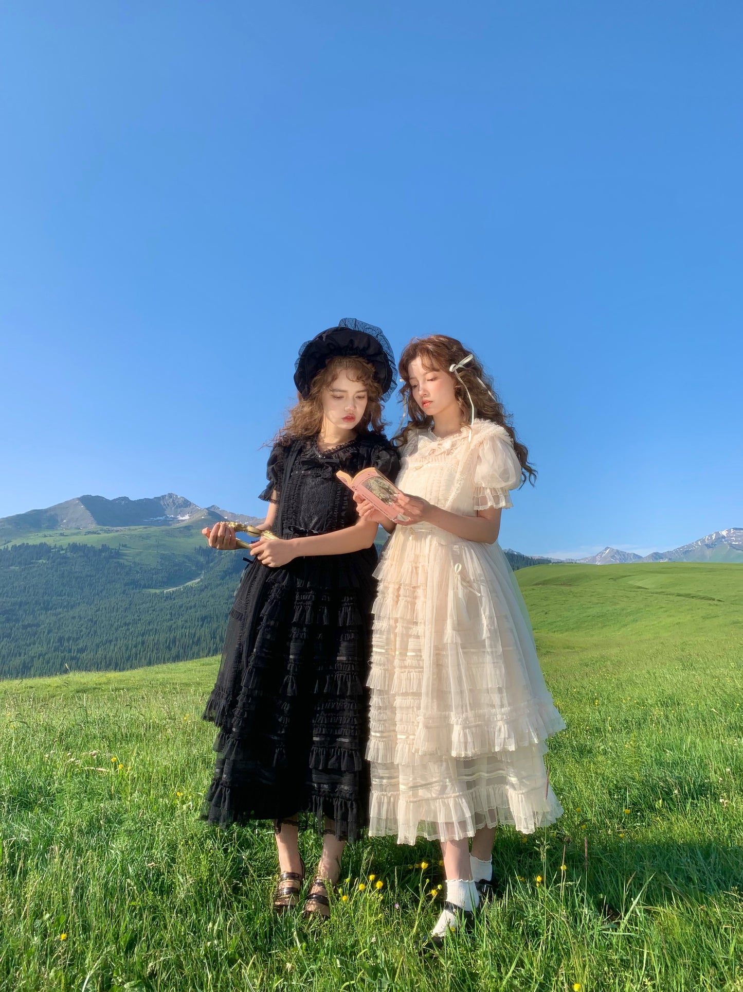 Hazy Dream ジャンパースカート【銀杏指針】