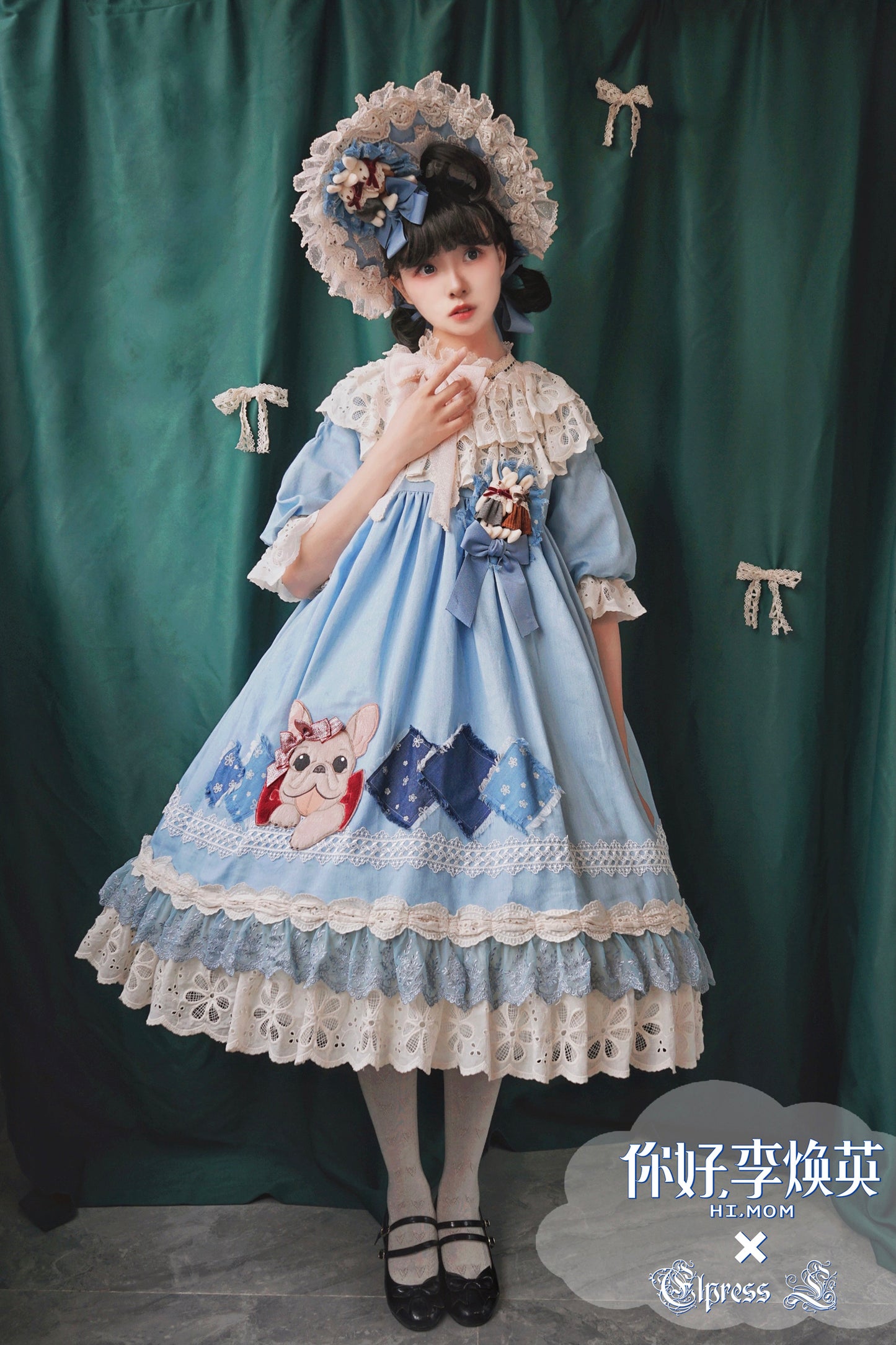 Hi Mon×Elpress チェックワンピース(タイプ2)【Elpress】