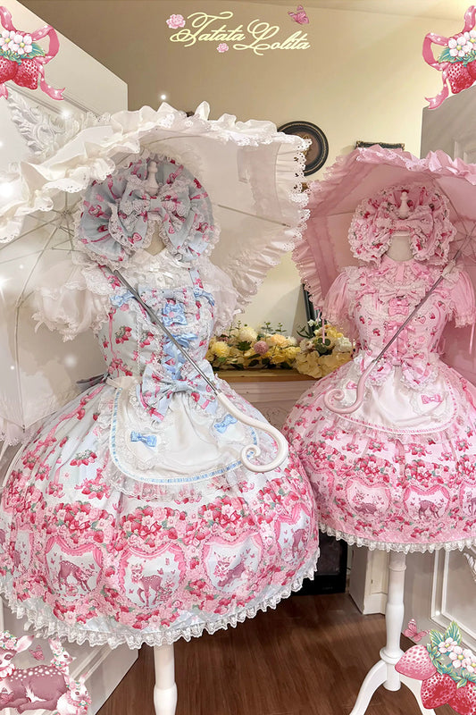 【受注予約~8/23】Fawn Strawberry Garden アクセサリー【TaTaTa Lolita】