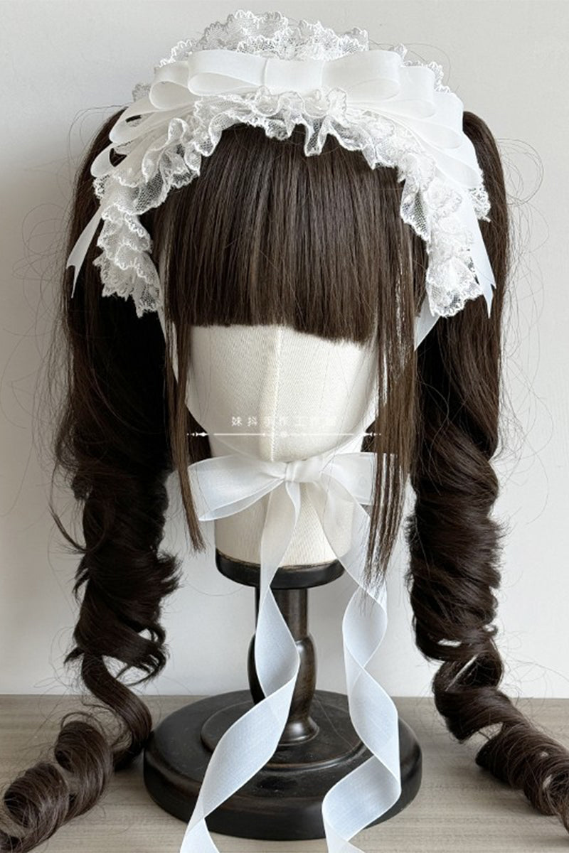 オーガンジーリボンヘッドドレス【妹抖手作工作屋】 – Epetice
