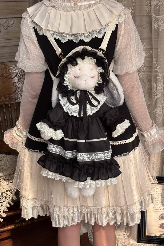 【受注予約~5/27】Sloth うさぎのぬいぐるみバッグ・お洋服つきフルセット【MarinFlust】
