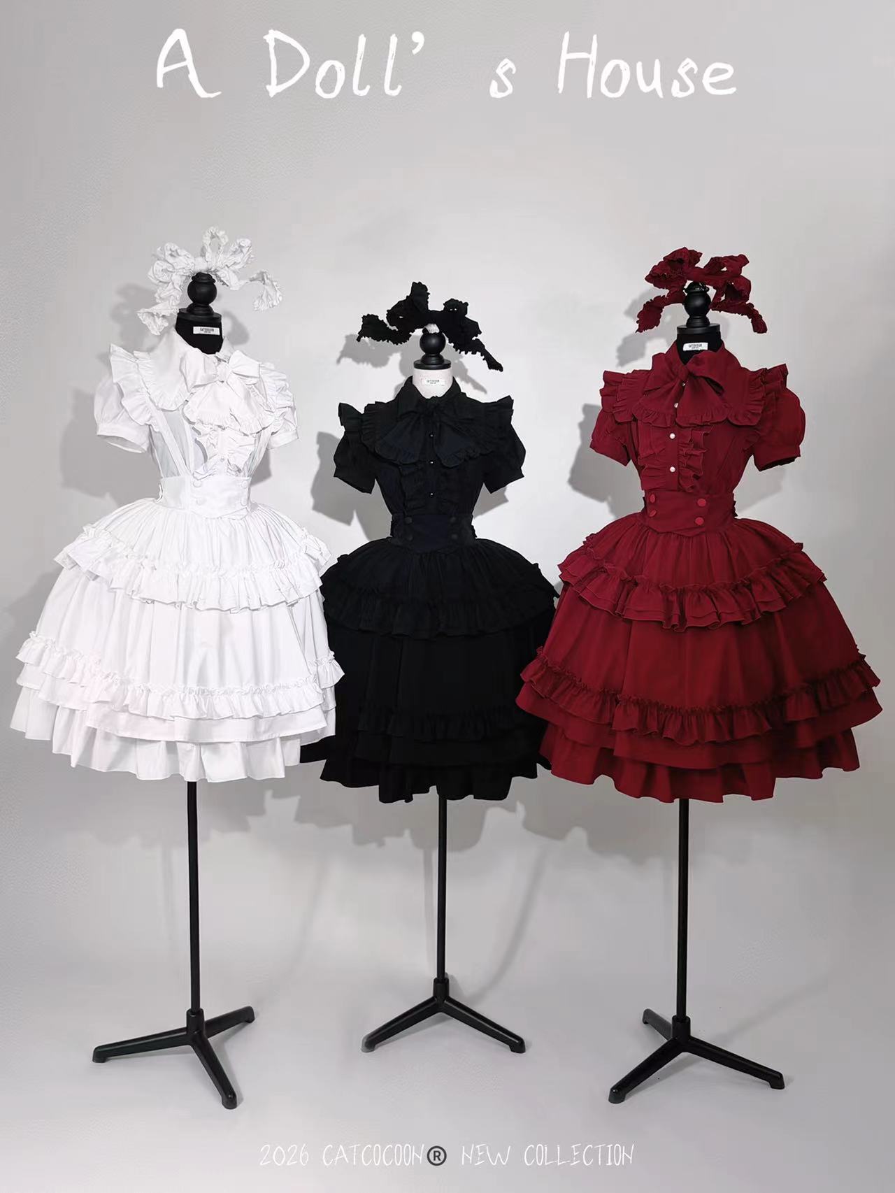 【事前予約:2026年8月下旬〜発送開始予定】A Doll's House ブラウス(半袖・2026ver.)【CATCOCOON】