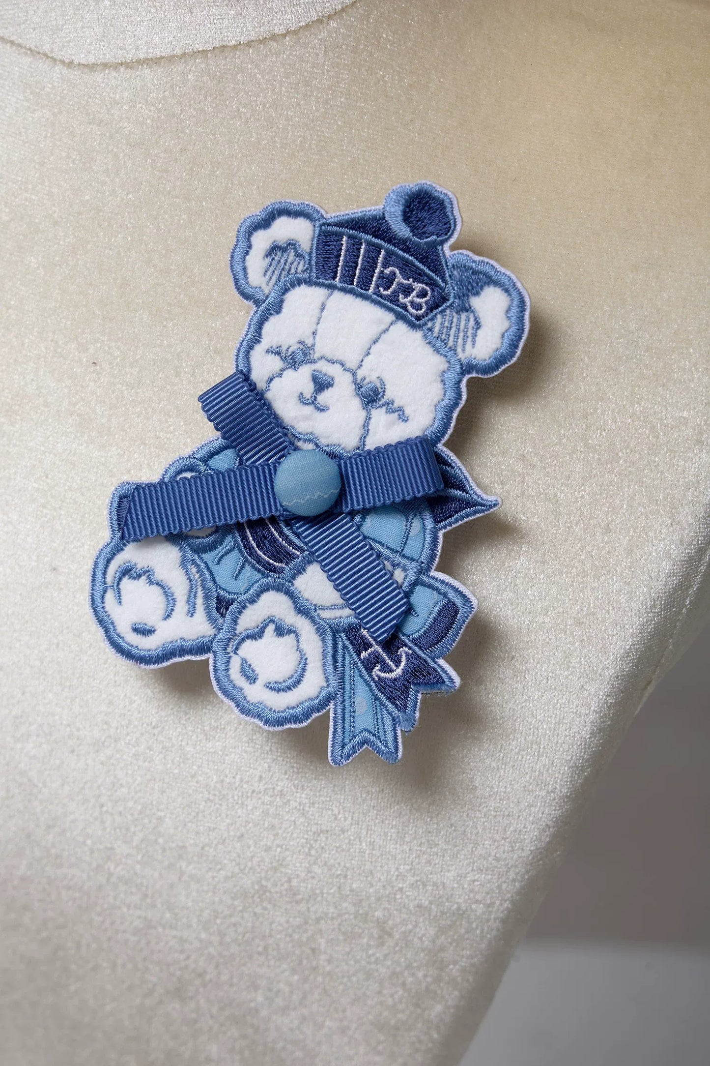 【受注予約~6/28】Antique Sailor Bear アクセサリー【双生小熊】